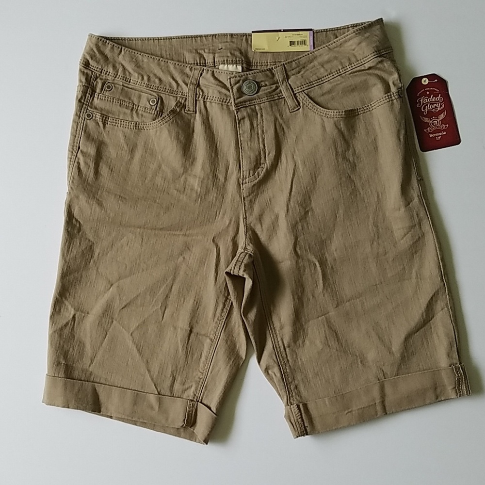 Faded Glory Kahaki Shorts